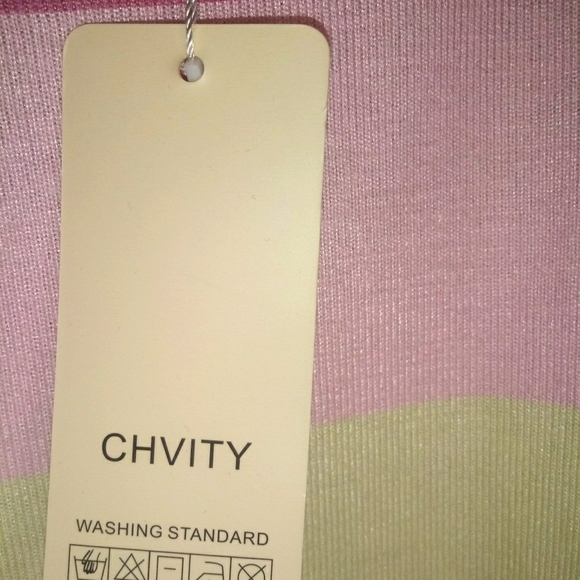 Long Sleeve multi colored lightweight round Neck Pullover sweater blouse - Picture 15 of 15